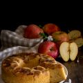 Bizcocho de manzana caramelizada
