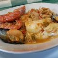 Cazuela de pescado y marisco