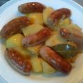 SALCHICHAS FRESCAS CON PATATAS