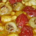 PATATAS, CEBOLLAS Y PIMIENTOS RELLENOS