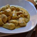 Pechuga de pavo al curry