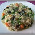 ARROZ INTEGRAL CON VERDURAS Y SETAS