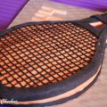 Tarta raqueta de tenis
