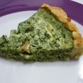 Quiche de espinacas y pechuga de pavo