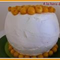 Tarta falsa de sandía