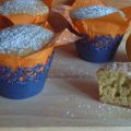 Muffins de yogur de limón