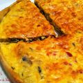 QUICHE DE CHAMPIÑONES Y BACON