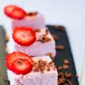 Cheesecake crudivegano de fresa