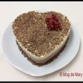Tarta de tres chocolates