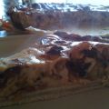 QUICHE DE CASTAÑAS, JAMÓN Y CEBOLLA