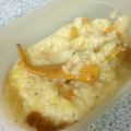 Arroz cremoso con rebozuelos. Preparación