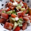 Pipirrana, ensalada típica  granadina