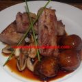 Secreto ibérico con cebollitas glaseadas en[...]