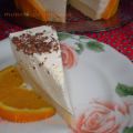 Tarta mousse de naranja