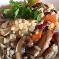 ARROZ CON HONGOS PORTOBELLO