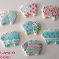 ♥ Galletas decoradas estilo patchwork