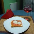 Tosta de queso y salmón ahumado, por fin[...]