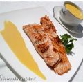 Salmón con salsa de Mandarina