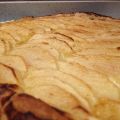 Tarta de hojaldre con manzana