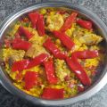 Paella de conejo