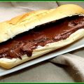 BOCADILLO DE CREMA AL CACAO CON AVELLANAS