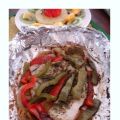 Papillote de Merluza y Verduras.