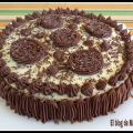 Tarta de chocolate y nuez