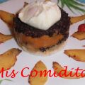 TIMBAL DE MORCILLA DE ARROZ CON CALABAZA Y[...]