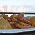 CALDERO DE PULPO Y ARROZ A BANDA