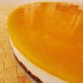 TARTA FRESCA DE YOGUR GRIEGO CON MANGO