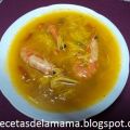 Receta de Sopa de marisco