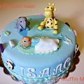 Tarta bautizo Isaac