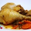Pollo con setas