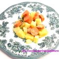 Ensalada de patata y salchicha alemana.[...]