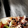 Tajine de pulpitos de Alhucemas