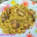 Arroz con pollo, guisantes y habichuelas.....en[...]