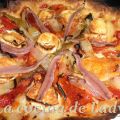 Hojaldre de verduras con queso