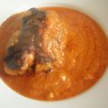 Muslos de corral rellenos