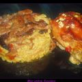 ARROZ AL HORNO CON CONEJO, SETAS Y PICADA