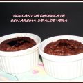 COULANT DE CHOCOLATE CON AROMA DE ALOE VERA