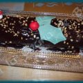 Tronco de navidad choco-turrón