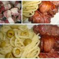 Rollitos de Carne, Tocino y Mozzarella