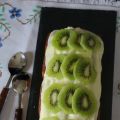 Bizcocho de kiwi con glaseado de queso crema y[...]