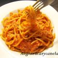 Espaguetis con Atún