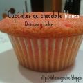 Cupcakes o setitas de chocolate blanco