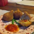 Coxinhas. Receta Brasileña.