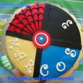 Tarta Marvel Superhéroes
