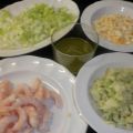 ENSALADA DE LAGOSTINOS CON AGUACATE