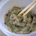 Paté de berenjenas y manzana