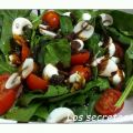 ENSALADA DE ESPINACAS Y MOZZARELLA